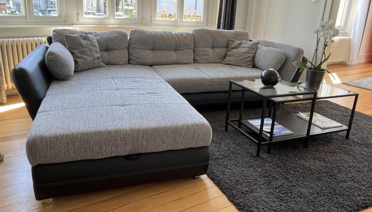 Appartement De Prestige Au Centre Climatise Avec Jardin Prive 콜마 외부 사진