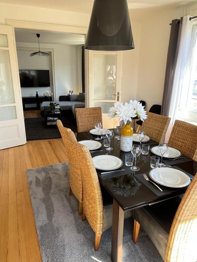 Appartement De Prestige Au Centre Climatise Avec Jardin Prive 콜마 외부 사진