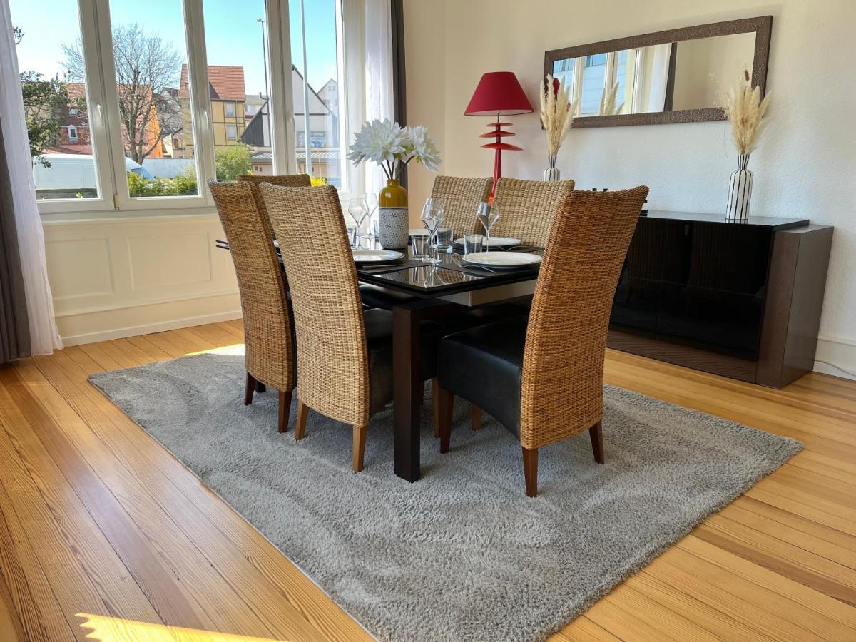 Appartement De Prestige Au Centre Climatise Avec Jardin Prive 콜마 외부 사진
