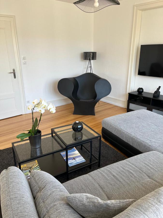 Appartement De Prestige Au Centre Climatise Avec Jardin Prive 콜마 외부 사진