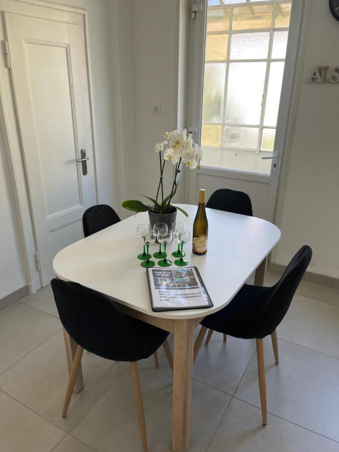 Appartement De Prestige Au Centre Climatise Avec Jardin Prive 콜마 외부 사진